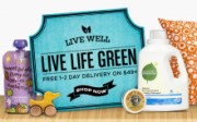Amazon launched Vine.com, a shopping site that sells only green products, including organic food, apparel, accessories and cleaning supplies made byÂ  companies such as Seventh Generation, Method, Brita and Burt's Bees.