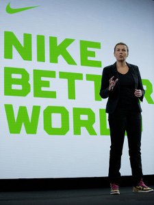 Hannah Jones, vice president of sustainable innovation at Nike, discusses the company's Olympic innovations.
